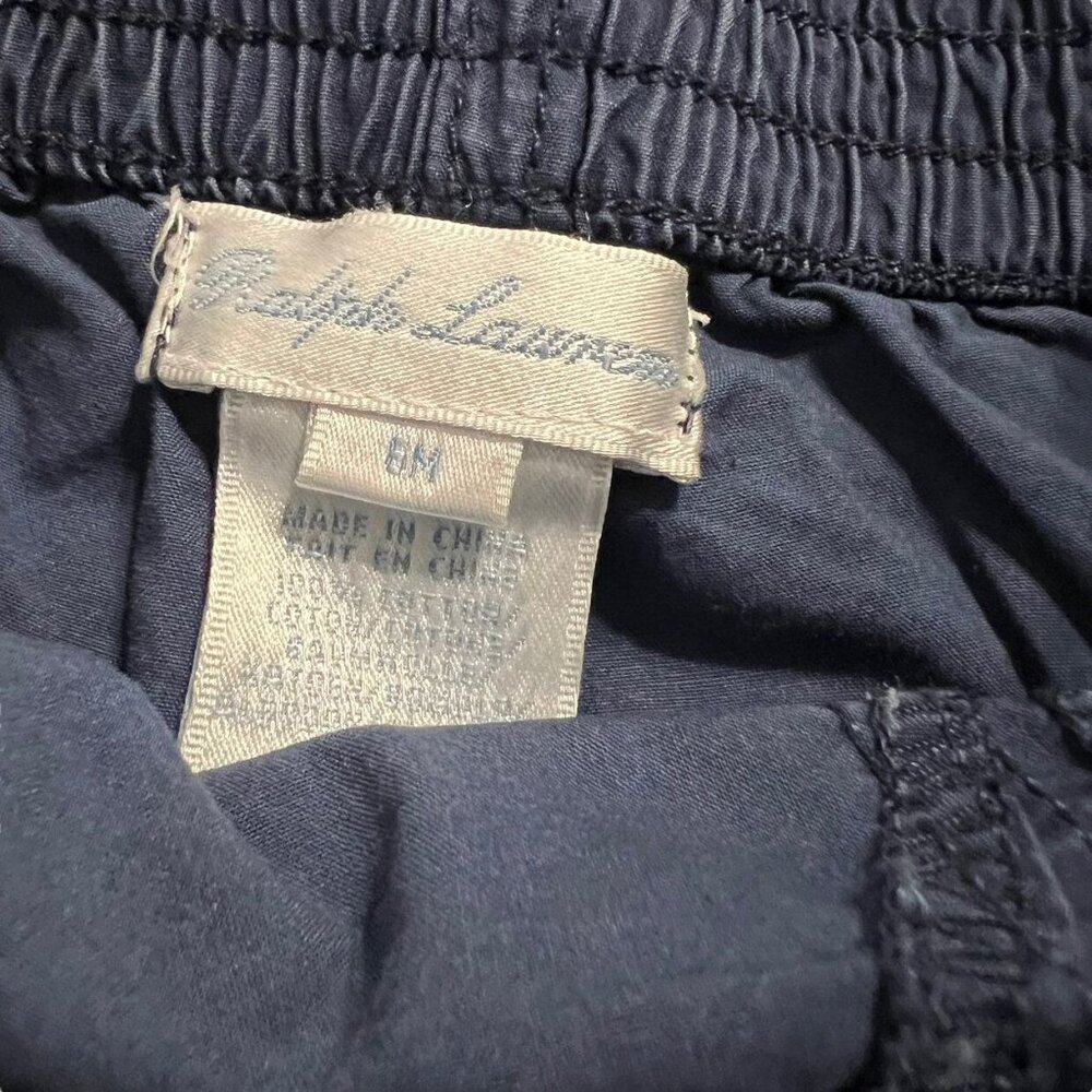 Ralph Lauren 6m Navy Blue Cargo Shorts - Picture 4 of 4